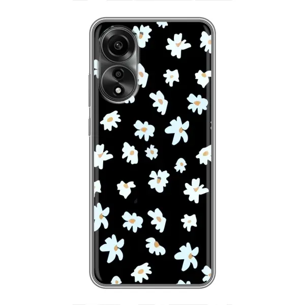 Чехол с рисунком «Маленькие ромашки» для OPPO A78 (4G)