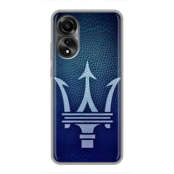 Чехол с рисунком «Лого Maserati» для OPPO A78 (4G) Чехол с рисунком «Лого Maserati» для OPPO A78 (4G)