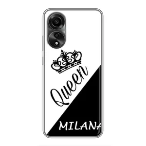 Чохли для OPPO A78 (4G) - Жіночі імена (MILANA)