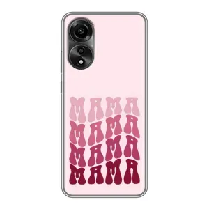 Чохли на день мами на Оппо А78 (4G) (Напис мама)