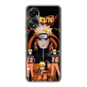 Чохли з принтом НАРУТО на OPPO A78 (4G) (Naruto герой)