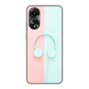 Дівчачий Чохол для OPPO A78 (4G) (Навушники)