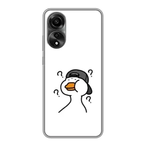 Бампер с принтом Мемы для OPPO A78 (4G) (Непонимание)