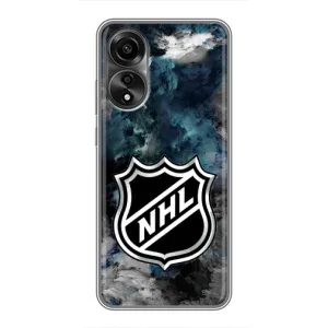 Чехлы с принтом Спортивная тематика для OPPO A78 (4G) (NHL хоккей)