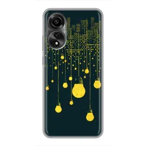 Силиконовые Чехлы Любимому человеку для OPPO A78 (4G) (Ночной город)