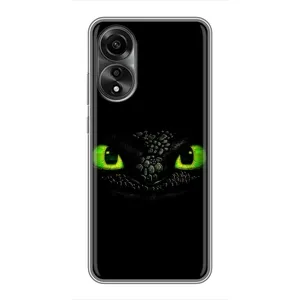 Чехол дракон Беззубик для OPPO A78 (4G) (Глаза Беззубика)