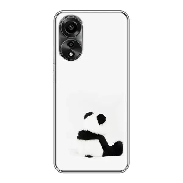 Чехол с рисунком «Панда обиделся» для OPPO A78 (4G) Чехол с рисунком «Панда обиделся» для OPPO A78 (4G)