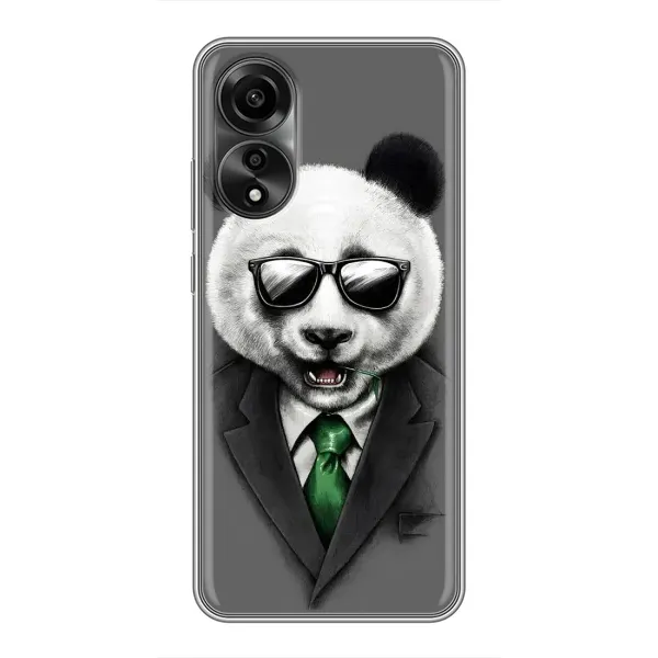 Чехол с рисунком «Панда в очках» для OPPO A78 (4G) Чехол с рисунком «Панда в очках» для OPPO A78 (4G)