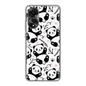 Чохли з Пандами на OPPO A78 (4G) (Пандочки)