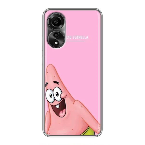 Чехол с рисунком «Патрик» для OPPO A78 (4G)