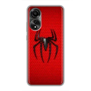 Чехол Супергерой Человека Паука на OPPO A78 (4G) (Паук марвел)