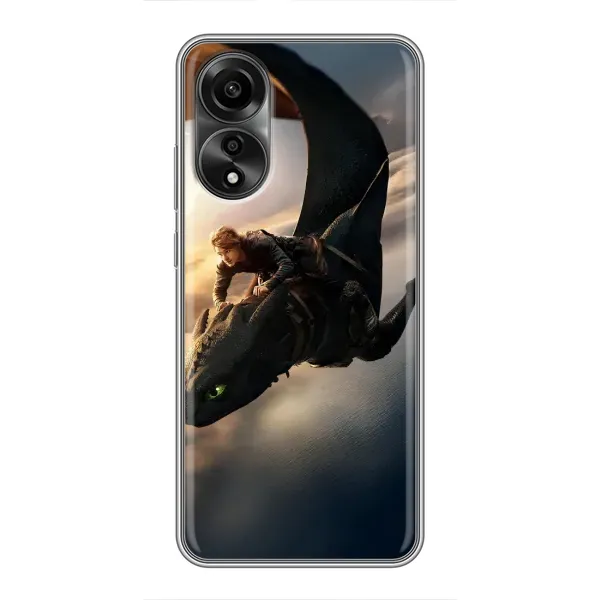 Чехол с рисунком «Полет Беззубика» для OPPO A78 (4G) Чехол с рисунком «Полет Беззубика» для OPPO A78 (4G)