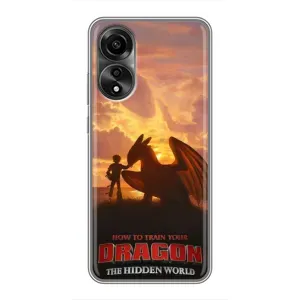 Чехол дракон Беззубик для OPPO A78 (4G) (Постер Беззубика)