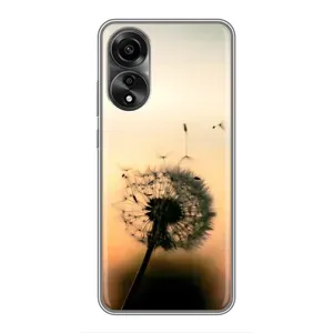 Силиконовый Чехол с одуванчиками на OPPO A78 (4G) (Роздумаханый одуванчик)