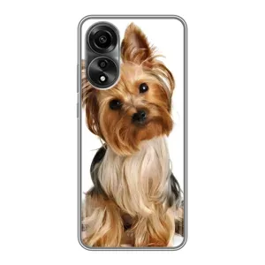 Чохол (ТПУ) Милі песики для OPPO A78 (4G) (Пес Терьєр)