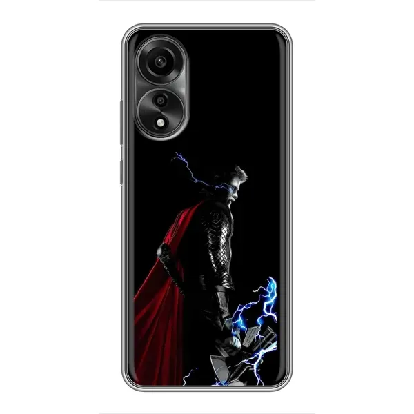 Чехол с рисунком «Тор» для OPPO A78 (4G)