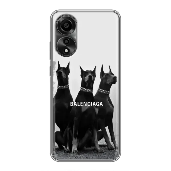 Чехол с рисунком «Три добермана» для OPPO A78 (4G) Чехол с рисунком «Три добермана» для OPPO A78 (4G)