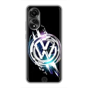 Чехол "Фольксваген" для OPPO A78 (4G) (Volkswagen на черном)