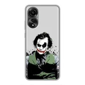 Чехлы с картинкой Джокера на OPPO A78 (4G) (Взгляд Джокера)