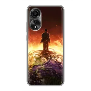 Чехол Оппенгеймер / Oppenheimer на OPPO A78 (4G) (Ядерщик)