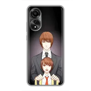 Чохли з героями АНИМЕ на OPPO A78 (4G) (Ягамі виріс)