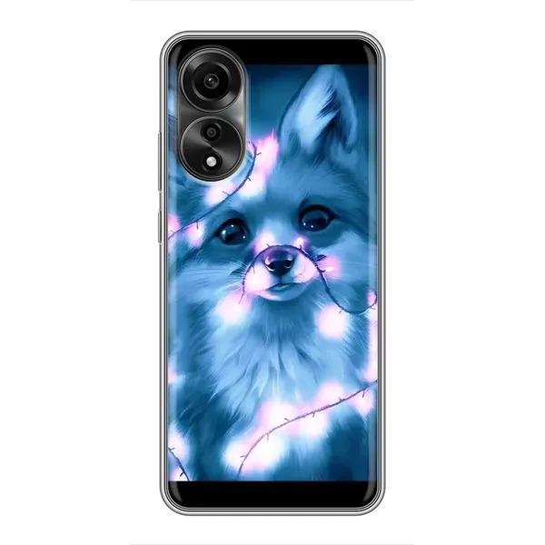 Чехол с рисунком «Яркая Лиса» для OPPO A78 (4G) Чехол с рисунком «Яркая Лиса» для OPPO A78 (4G)