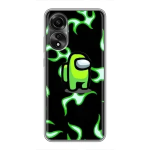 Чохол "Амонг Ас" для Оппо А78 (4G) (Яскравий гравець)