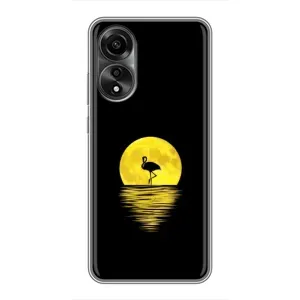 Летний Чехол на OPPO A78 (4G) (Желтый Закат)
