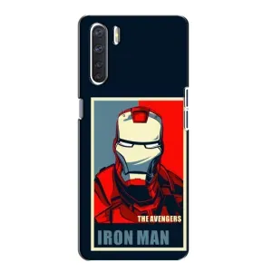 Чохол Супергерой Залізна Людина на Oppo A91 (Art Iron man)