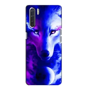 Чохол з Вовком на Oppo A91 (Арт-Вовк)
