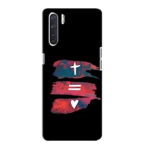 Чехол с рисунком «Атрибутика» для OPPO A91