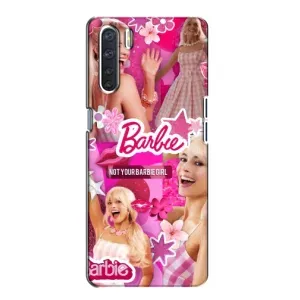 Силіконовый Чохол Барбі фільм на Oppo A91 (Барбі)