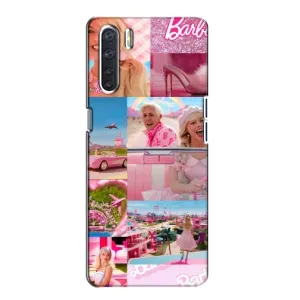 Силіконовый Чохол Барбі фільм на Oppo A91 (Барбі стиль)