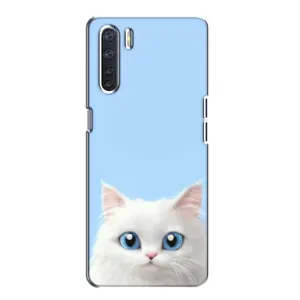 Чохол на тематику: Коти для OPPO A91 (Білий кіт)