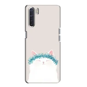 Чохол на тематику: Коти для OPPO A91 (Білий котик)