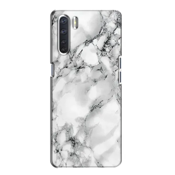 Чехол с рисунком «Белый мрамор» для OPPO A91 Чехол с рисунком «Белый мрамор» для OPPO A91