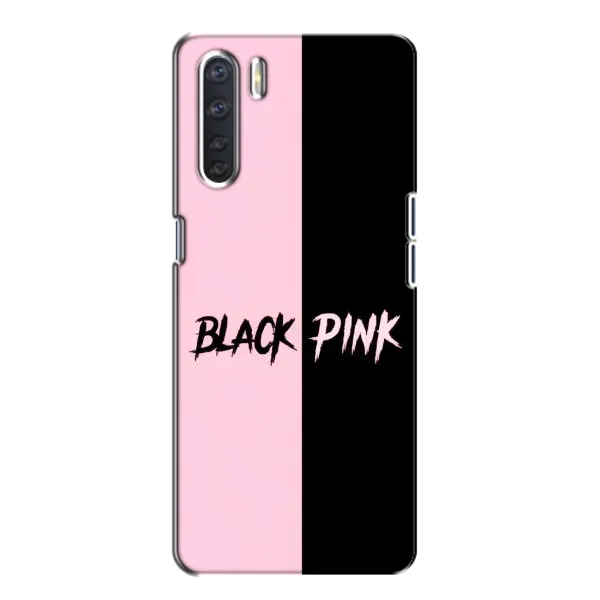 Чехол с рисунком «BLACK PINK» для OPPO A91