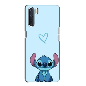 Чохол з малюнком Стіч для OPPO A91 (Блакитний Стіч)
