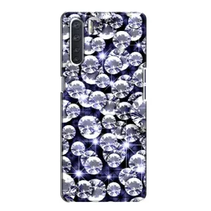 Чехол (Дорого -богато) на Oppo A91 (Бриллианты)