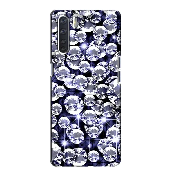 Чехол с рисунком «Бриллианты» для OPPO A91