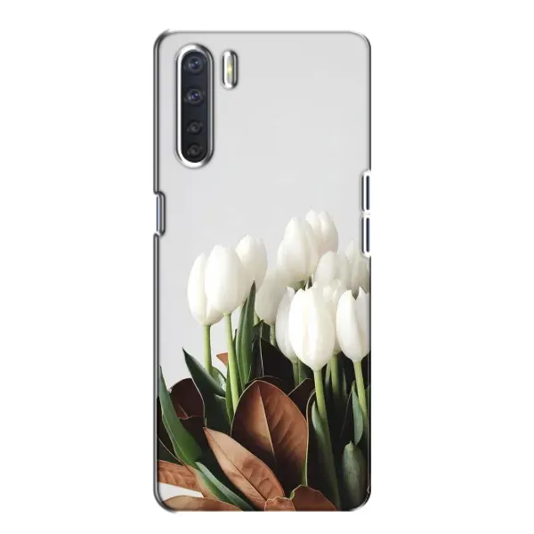 Чехол с рисунком «Букет тюльпанов» для OPPO A91 Чехол с рисунком «Букет тюльпанов» для OPPO A91