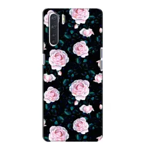 Чохли з принтом Троянд для Oppo A91 (Чайні троянди)