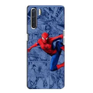 Силіконовий Чохол для Oppo A91 (Людина павук)