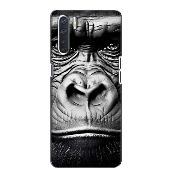 Чехол с рисунком «Черная обезьяна» для OPPO A91 Чехол с рисунком «Черная обезьяна» для OPPO A91