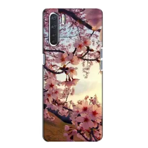 Чохол з картинкою Сакури на Oppo A91 (Квітуча сакура)