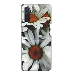 Чохол з ромашками на Oppo A91 (Квіти Ромашки)