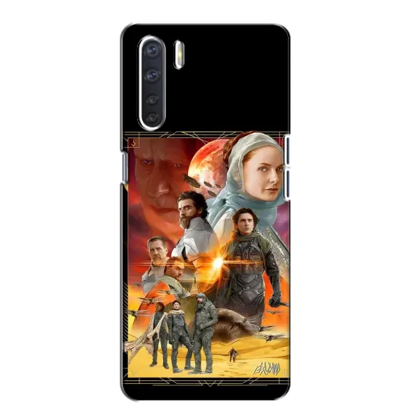 Чехол с рисунком «Д Ю Н А» для OPPO A91