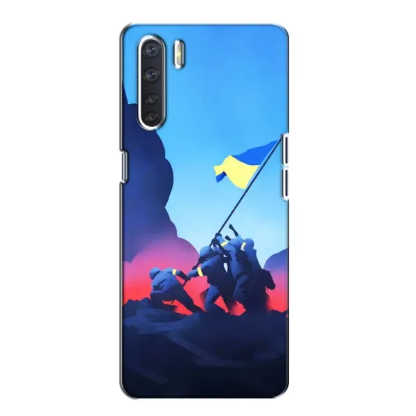 Чехол с рисунком «Деокупація» для OPPO A91 Чехол с рисунком «Деокупація» для OPPO A91