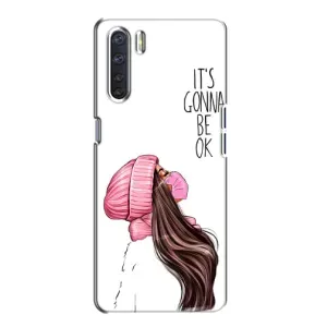 Чехол Стильные девушки на Oppo A91 (Девушка в маске)