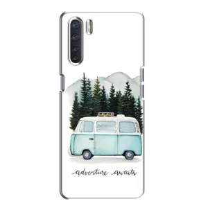 Силіконовий бампер з картинкою машини на Oppo A91 (Будиночок на колесах)